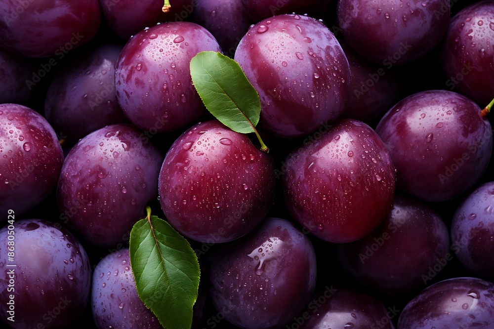 Lots of Plums. Fresh Plums background Lots of Plums. Fresh Plums background