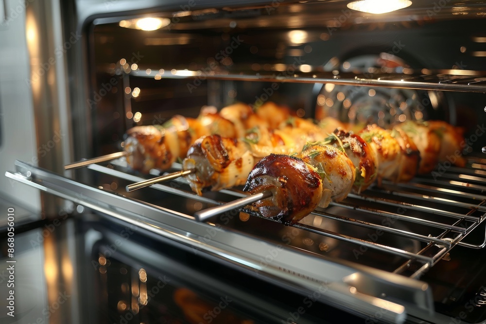 Grilled Chicken Skewers in Oven Grilled Chicken Skewers in Oven