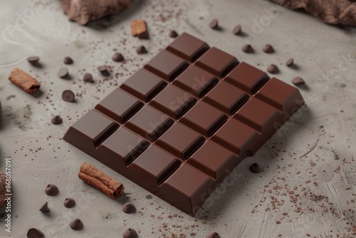 chocolate bar mockup  photo