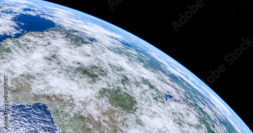 Fototapeta Naklejka Na Ścianę i Meble -  planet earth blue planet universe science 