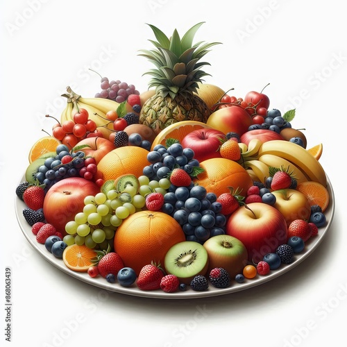 fruit salad in a bowl