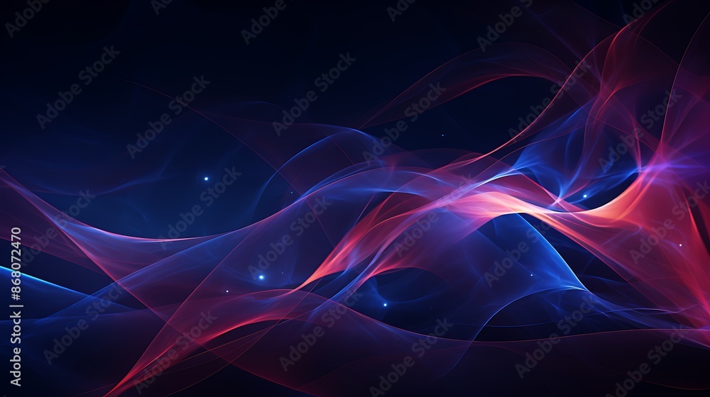 The image is a dynamic and abstract representation of light and motion with a blend of blue and purple hues. The image is a dynamic and abstract representation of light and motion with a blend of blue and purple hues.