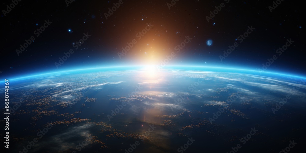 Sunrise from Space: A Breathtaking View of Earth Sunrise from Space: A Breathtaking View of Earth