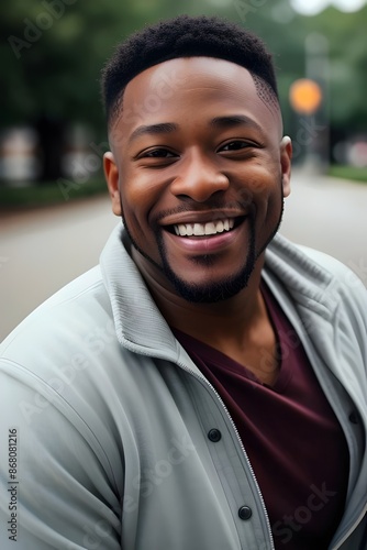 a handsome black, african american, man smiling, head shot, portrait, Joyful, Confident, Radiant, Cheerful, Warm, Attractive, Friendly, Genuine, Positive, Relaxed, Natural, Candid, Bright, Charming