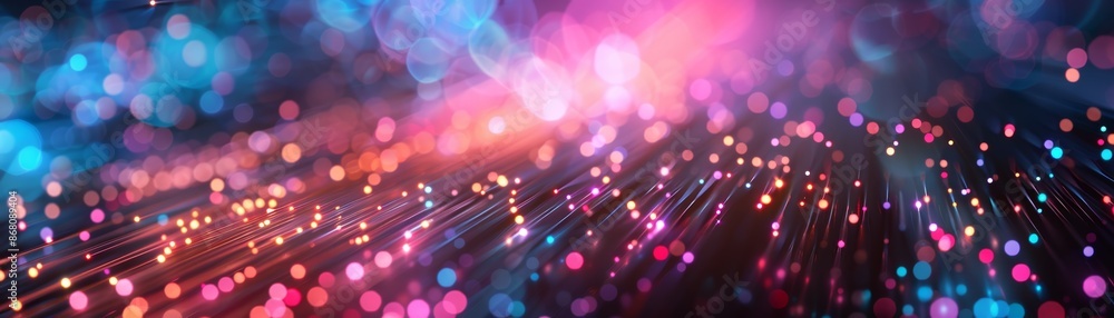 Abstract background with colorful bokeh lights. Abstract background with colorful bokeh lights.