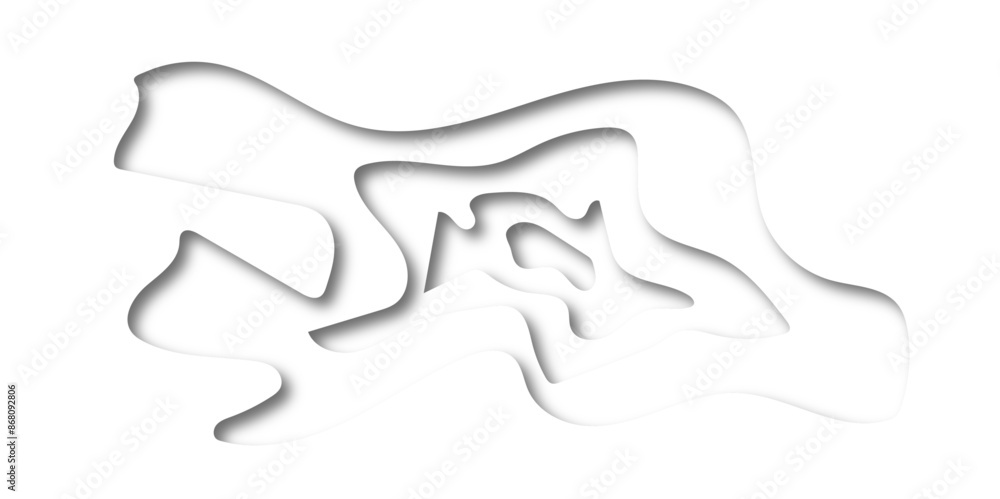abstract background with circles wave and line spiral luxury smooth papercut pattern texture background. abstract background with circles wave and line spiral luxury smooth papercut pattern texture background.