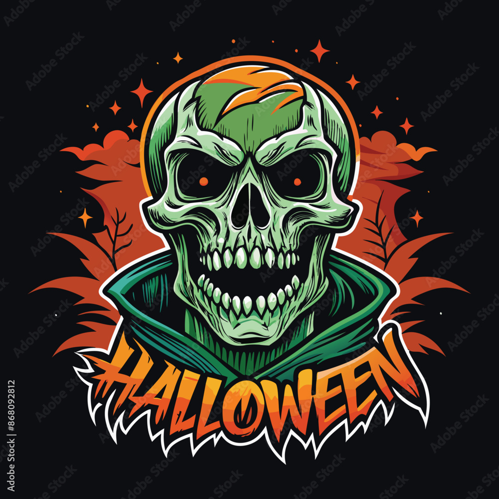 Charming Zombie Designs Vector Illustration Charming Zombie Designs Vector Illustration