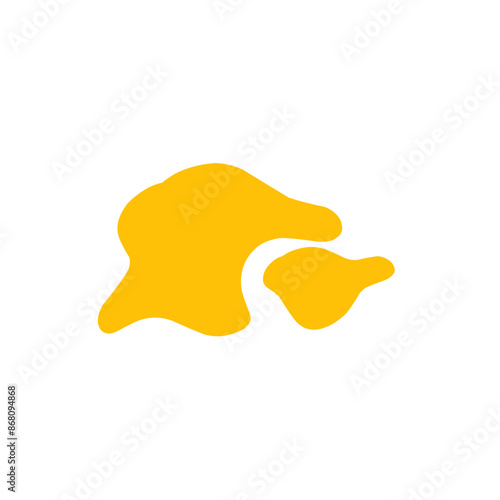 golden honey vector drop