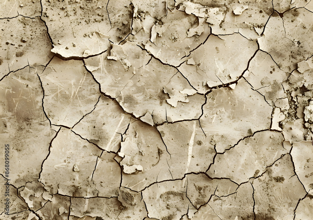 Dry soil for background. The cracked soil is sandy loam. Drought Dry soil for background. The cracked soil is sandy loam. Drought