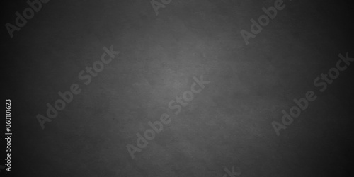 Old wall stone for dark black distressed grunge rough concrete wall background wallpaper. Abstract black stone wall texture grunge rock surface. dark gray background backdrop. wide panoramic banner.