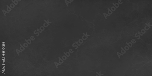 Abstract black stone wall texture grunge rock surface. Old wall stone for dark black distressed grunge background wallpaper. rough concrete wall. dark gray background backdrop. wide panoramic banner.