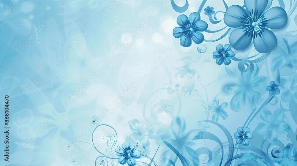 Elegant Blue Background with Intricate Embellishments for Professional Design Projects, Event Decorations, and Digital Artwork Elegant Blue Background with Intricate Embellishments for Professional Design Projects, Event Decorations, and Digital Artwork