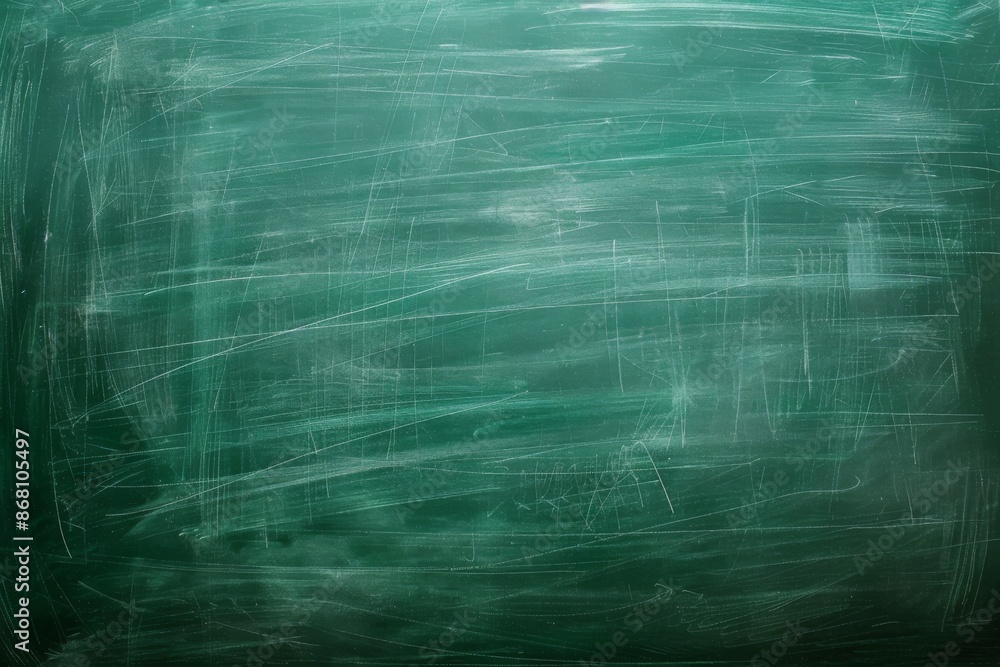 an empty green chalkboard an empty green chalkboard