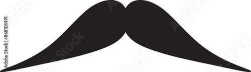Men mustache icon. Mustache icon design.