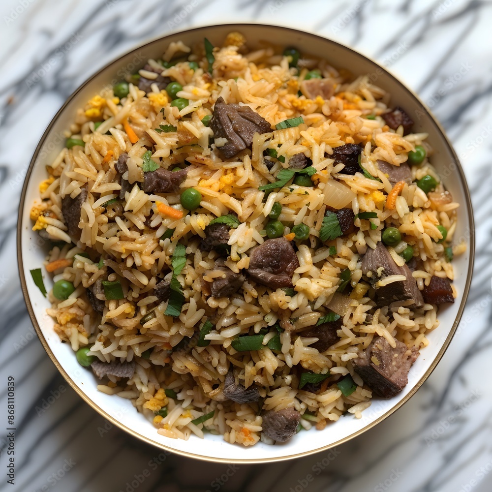 Beef and Vegetable Fried Rice Beef and Vegetable Fried Rice