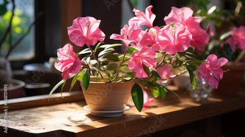 Wallpaper Mural pink tulips in a vase HD 8K wallpaper Stock Photographic image Torontodigital.ca