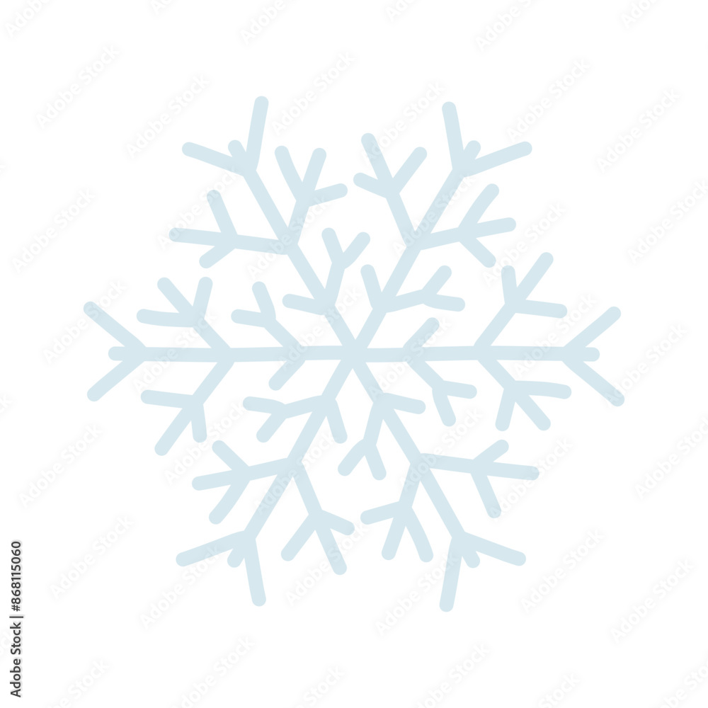 Snowflake Doodle Icon Hand Drawn Snowflake Doodle Icon Hand Drawn