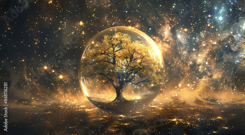Tree of Light in the Cosmic Sphere