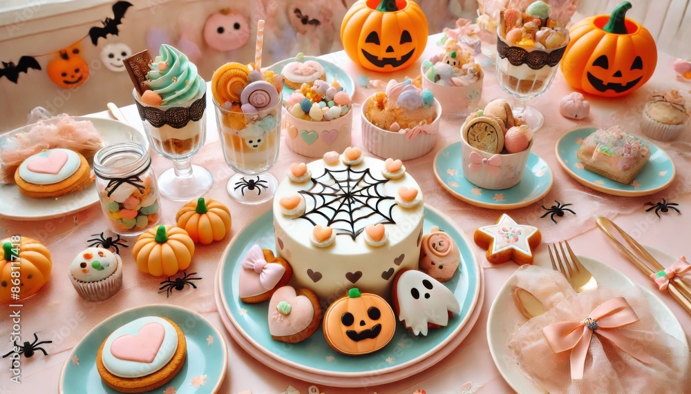 ハロウィンパーティーの可愛いデコレーション料理 ハロウィンパーティーの可愛いデコレーション料理