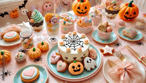 ハロウィンパーティーの可愛いデコレーション料理