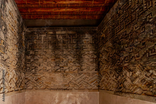 Mitla Archaeological Zone, San Pablo Villa de Mitla,  Oaxaca, Mexico photo