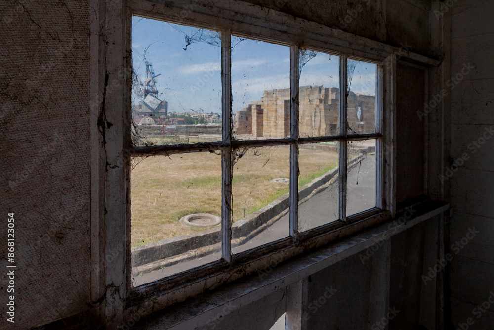 Fototapeta premium Cockatoo Island Wareamah, Sydney Harbour, New South Wales, Australia