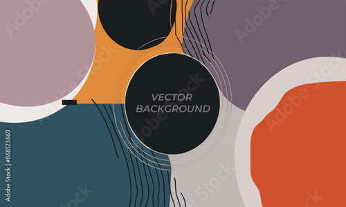 Vector Background Design. With Minimal Look, Gradient abstract geometric background, Elegant, Premium, print wallpaper canvas  design