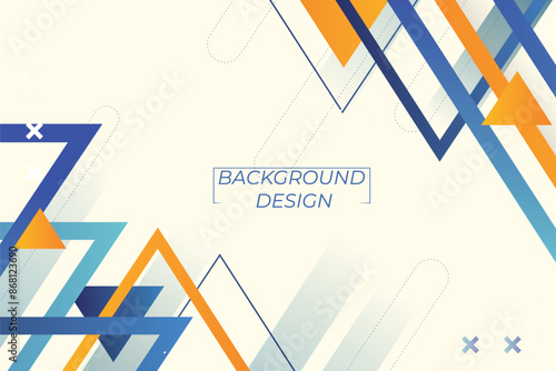Vector Background Design. With Minimal Look, Gradient abstract geometric background, Elegant, Premium, print wallpaper canvas  design