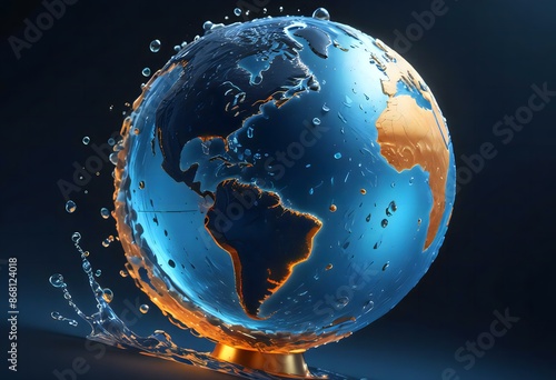 3d model earth,3D globe,3D earth model photography