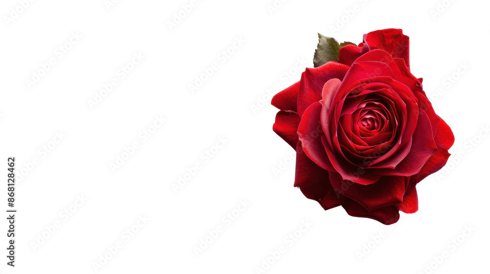 Red rose on transparent background Red rose on transparent background