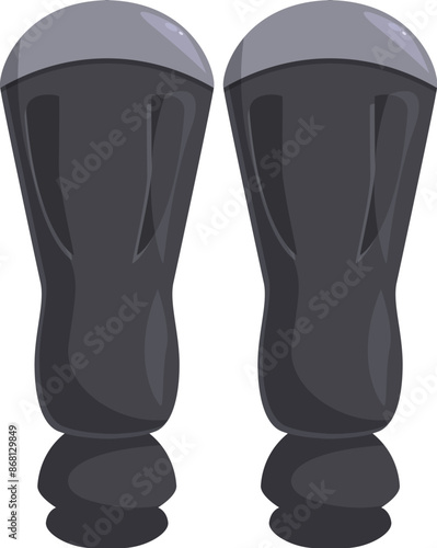 Bionic legs standing, representing advanced prosthetic limbs and cutting edge technology