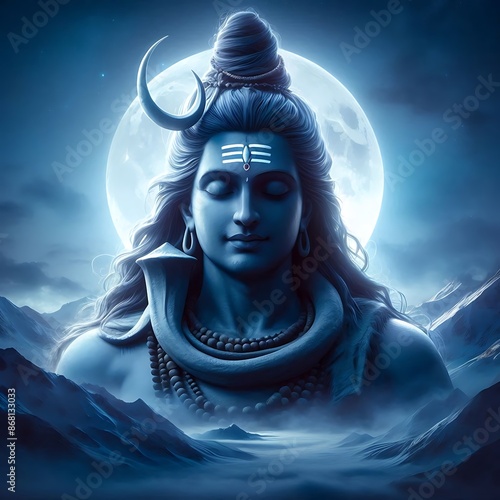 Lord Shiva at Mount Kailash