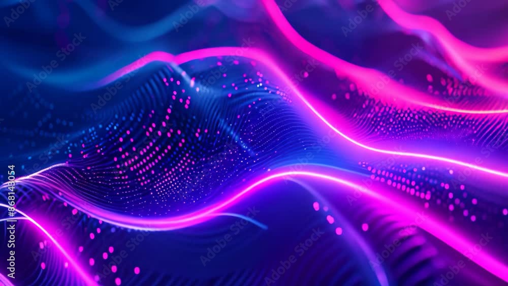 Abstract blue and pink waves creating a dynamic pattern, Design an abstract background inspired by the concept of data as a living entity Abstract blue and pink waves creating a dynamic pattern, Design an abstract background inspired by the concept of data as a living entity