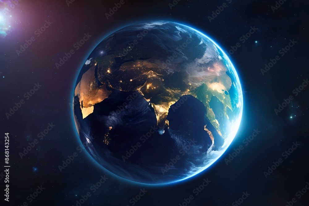 Fototapeta premium earth in space