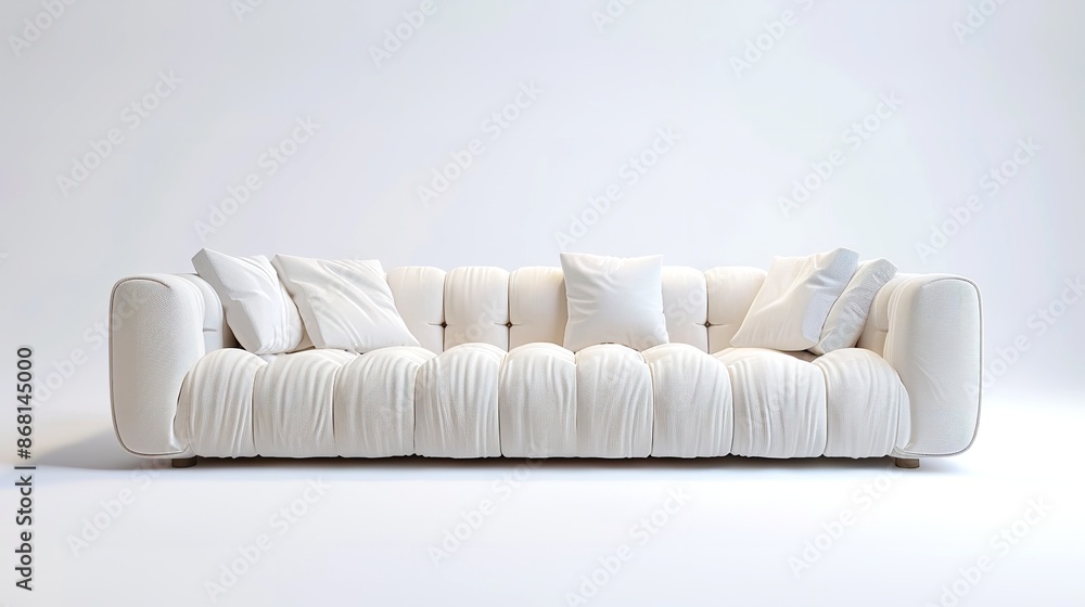 House Couch Sofa Comfort Isolated on Pure White Background
House Couch Sofa Comfort Isolated on Pure White Background