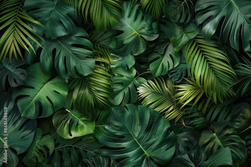 green leaves background green leaves background