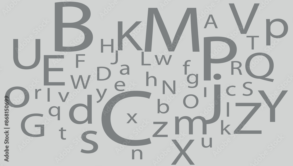 Graffiti alphabet, Graffiti letter black for poster, print files, tshirt design, logos