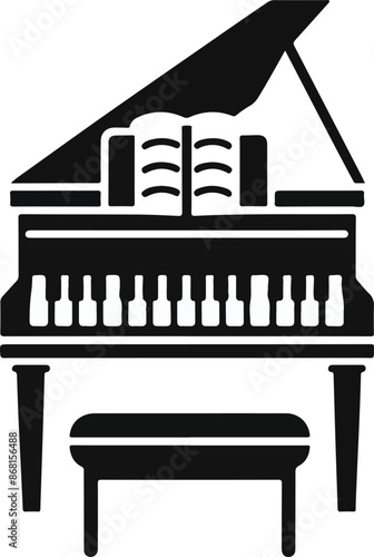 Photography Vector engraved style illustration for posters, decoration and print