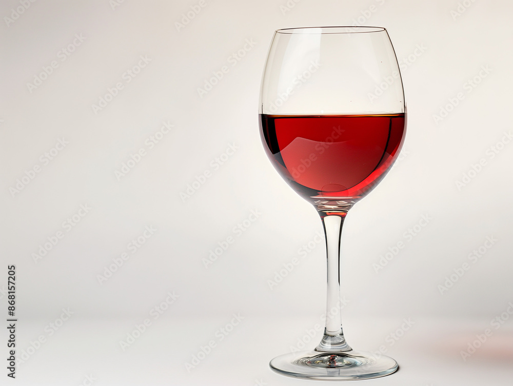 A glass of wine isolate on white background. A glass of wine isolate on white background.