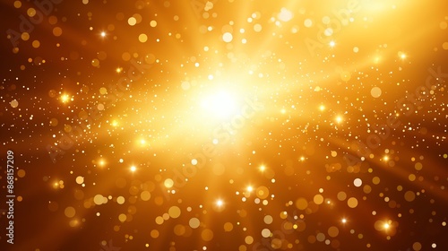 festive sparkling gold background