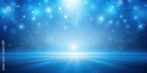 Blue abstract gradient background with soft light effects, blue, abstract, background, gradient, soft, light, design, texture