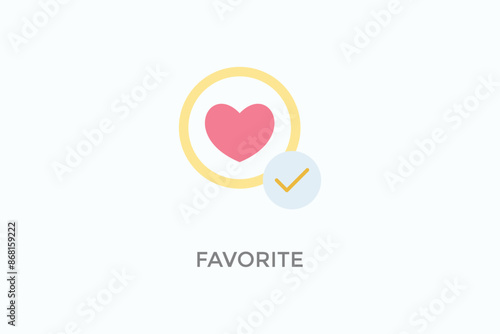 Favorite Vector Icon Or Logo Illustration