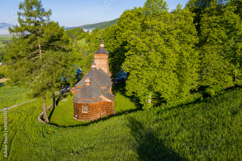 Leluchów, cerkiew greckokatolicka pw. św. Dymitra  photo