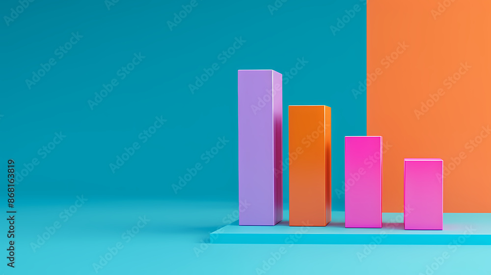 Colored bar chart Colored bar chart