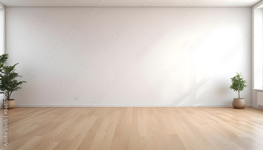 Daylight interior room empty copy space cozy and comfort interior decoration for creativity ideas home interior concept background. Generative AI Daylight interior room empty copy space cozy and comfort interior decoration for creativity ideas home interior concept background. Generative AI