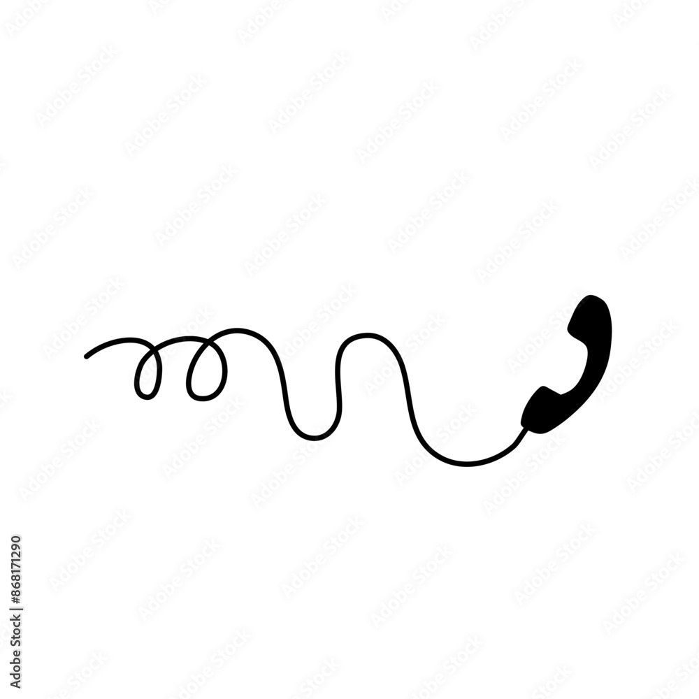 Telephone with cord Telephone with cord