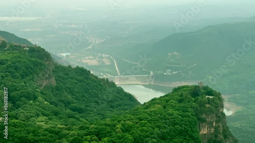 The natural scenery of Kongtong Mountain in Pingliang City, Gansu Province, China,
 photo