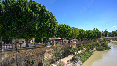 Ribera del río Segura a su paso por Murcia