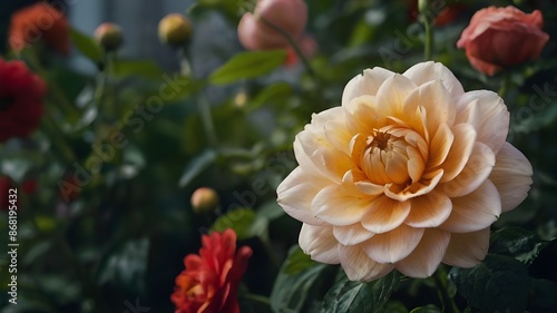 orange flower in garden