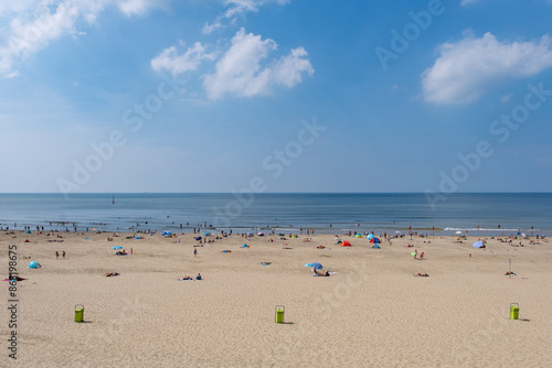 Plage en été